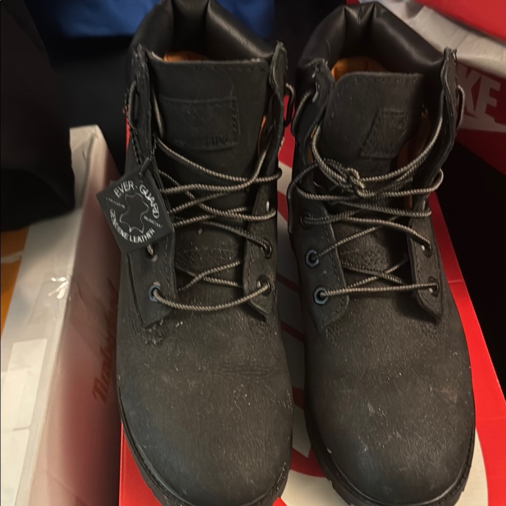 Scuff Proof Timberland Black Men's Boots